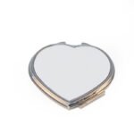 Wholesales 100x sublimation heart pocket mirror
