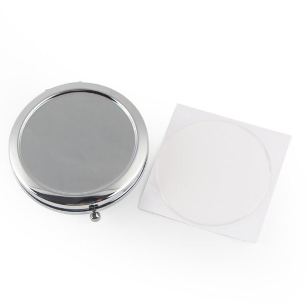 Wholesales 100x DIY Kit Blank Compact Mirror with 58mm epoxy stickers