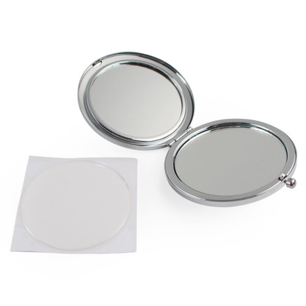 Wholesales 100x DIY Kit Blank Compact Mirror with 58mm epoxy stickers