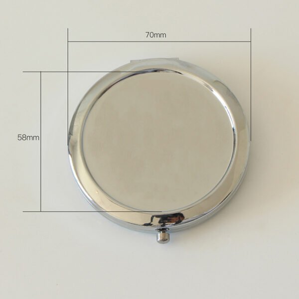 Wholesales 100x DIY Kit Blank Compact Mirror with 58mm epoxy stickers