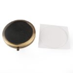 Wholesales 50x DIY Set of Blank Compact Mirror Comes with Epoxy Sticker