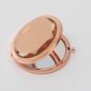 Personalized Rose Gold Crystal Compact Mirror