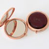 Personalized Rose Gold Crystal Compact Mirror