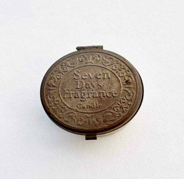 Customized oval metal pill box case