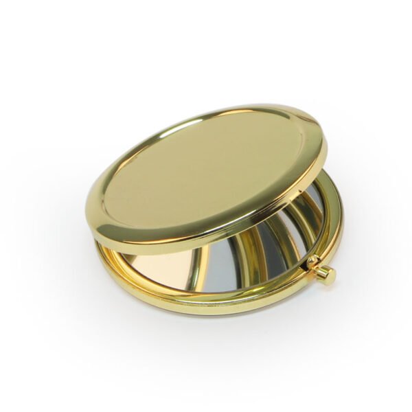 Gold Doulbe sided Compact Mirror