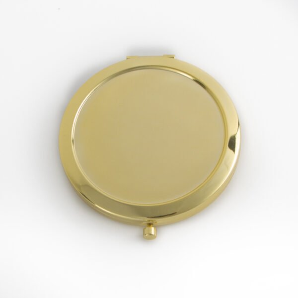 Gold Doulbe sided Compact Mirror