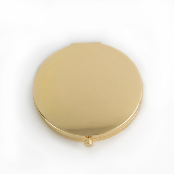 Gold Doulbe sided Compact Mirror