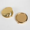 Gold Doulbe sided Compact Mirror