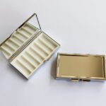 7 Day Pill Box-Metal7 sections-Retro Rectangle Pill Case