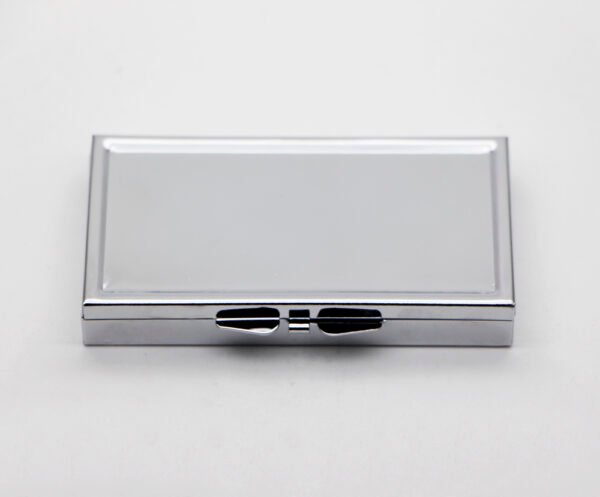 7 Day Pill Box-Metal7 sections-Retro Rectangle Pill Case